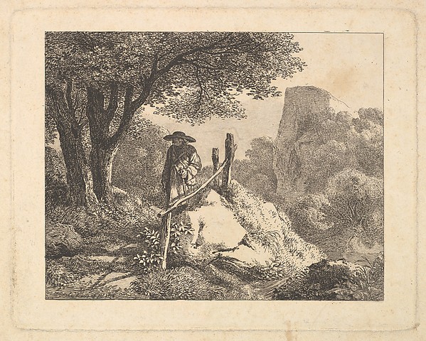 Johann Christoph Erhard, A Shady Enclosure of Trees