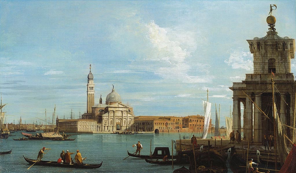 Canaletto, Venice: The Punta della Dogana and San Giorgio Maggiore