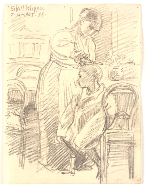 Joakim Skovgaard, Eskil klippes