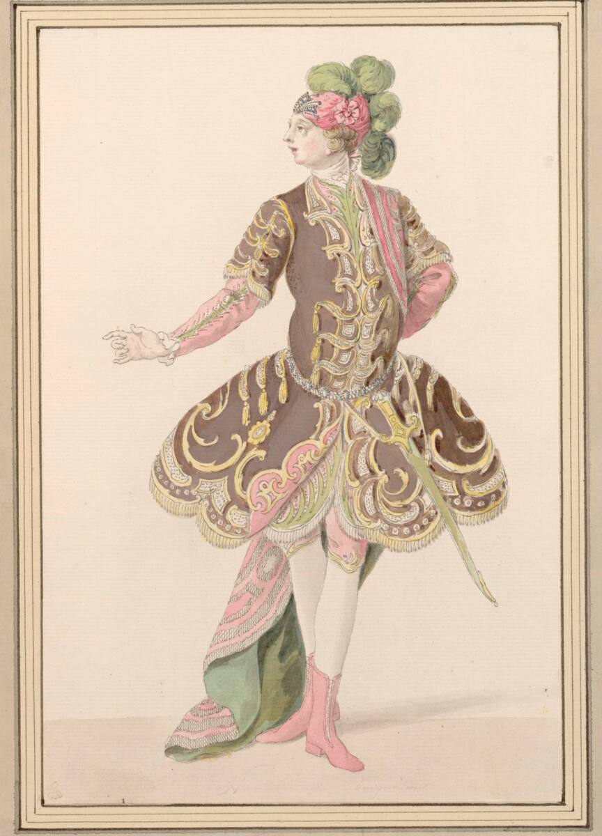 FrancescoPonte, Vestiario dell'Artemisia Opera: VII. Nicandro (Il Signor Pasqualini)