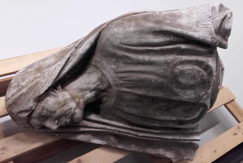 Amandus (autor) Adamson, Fragment kipsivormist Vabadussõja mälestusmärgi skulptuuri jaoks, naise torso