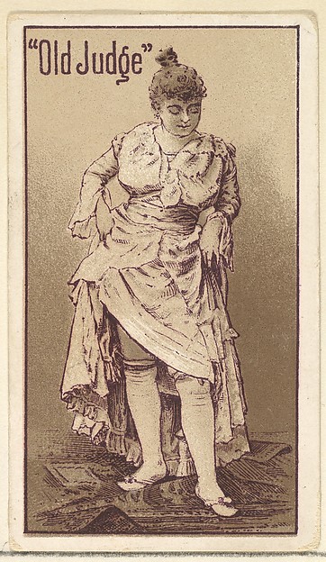 Goodwin & Company, Actress from the Old Judge series (N167) for Old Judge Cigarettes