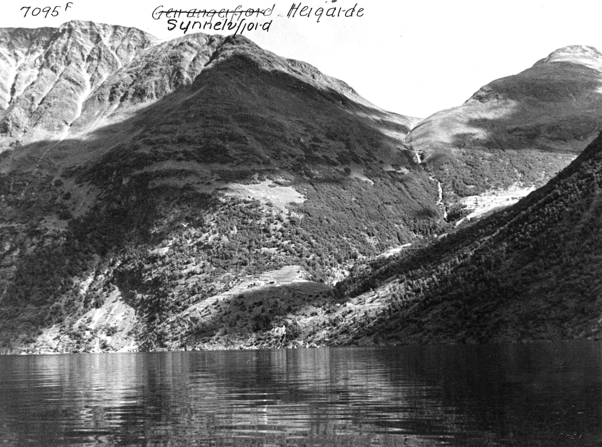 Anders Beer Wilse, Topografi