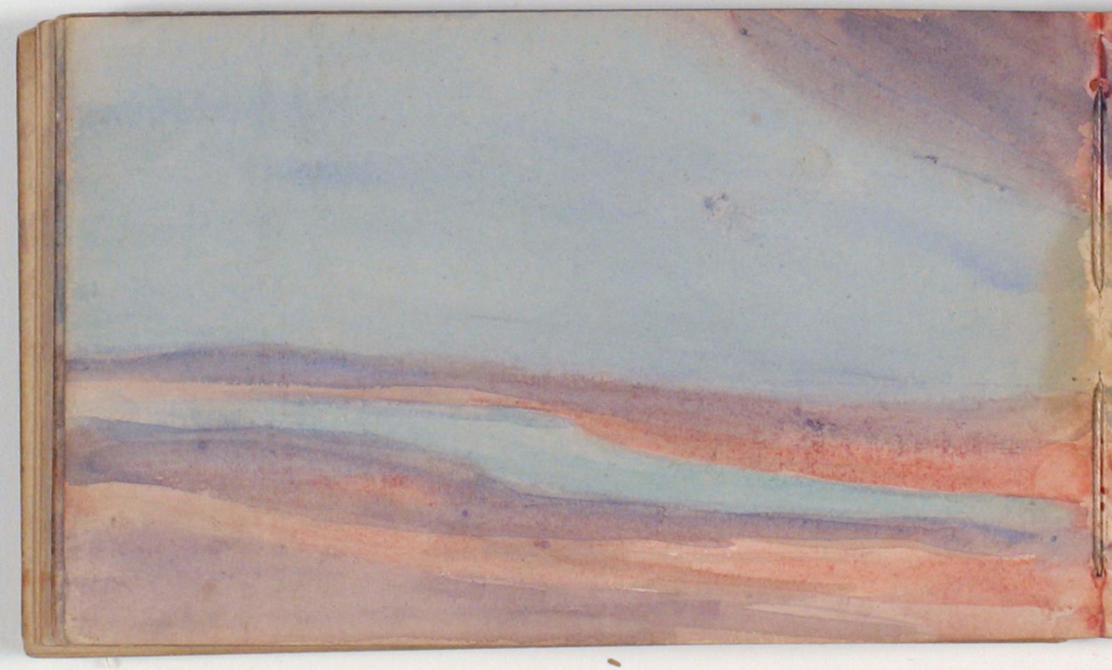 Niels Larsen Stevns, Skystudie