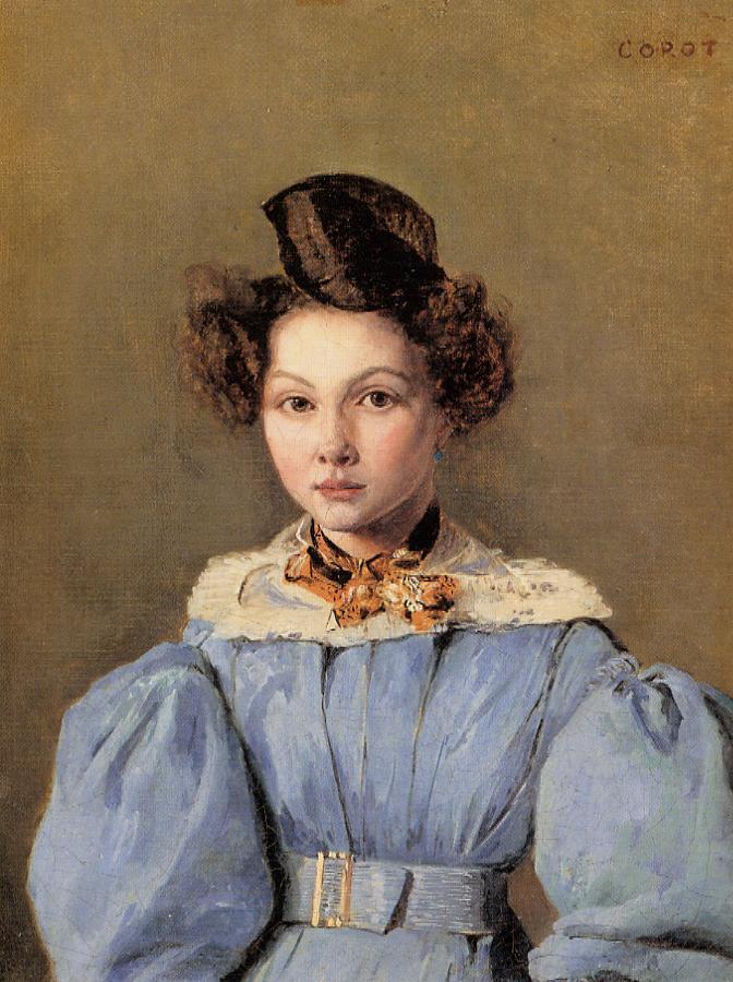 Jean-Baptiste Camille Corot, Portrait of Marie-Louise Laure Sennegon
