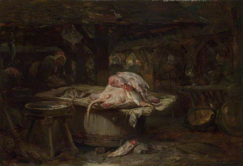 Philippe Rousseau, The Fish Market