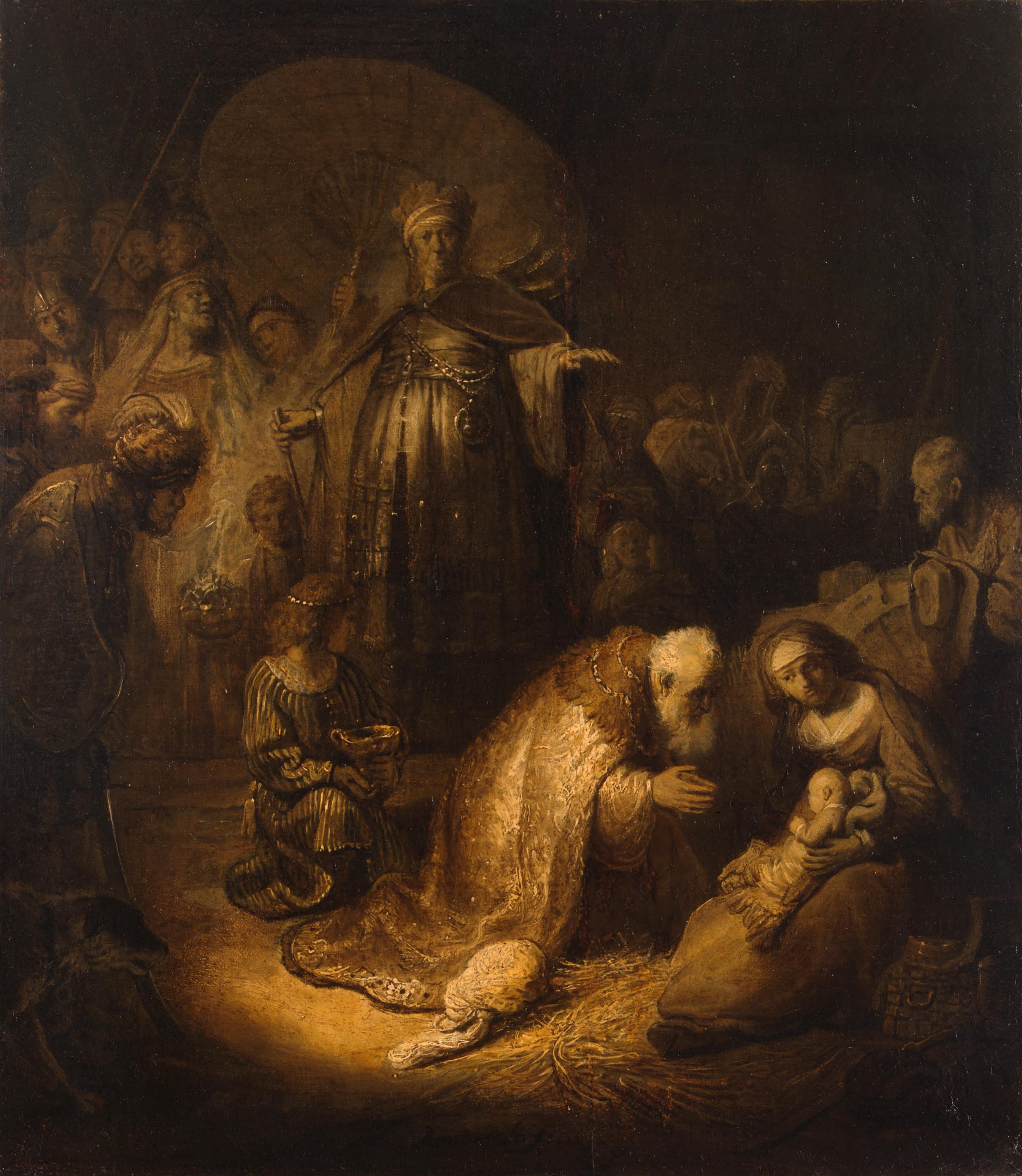 Rembrandt, The Adoration of the Magi