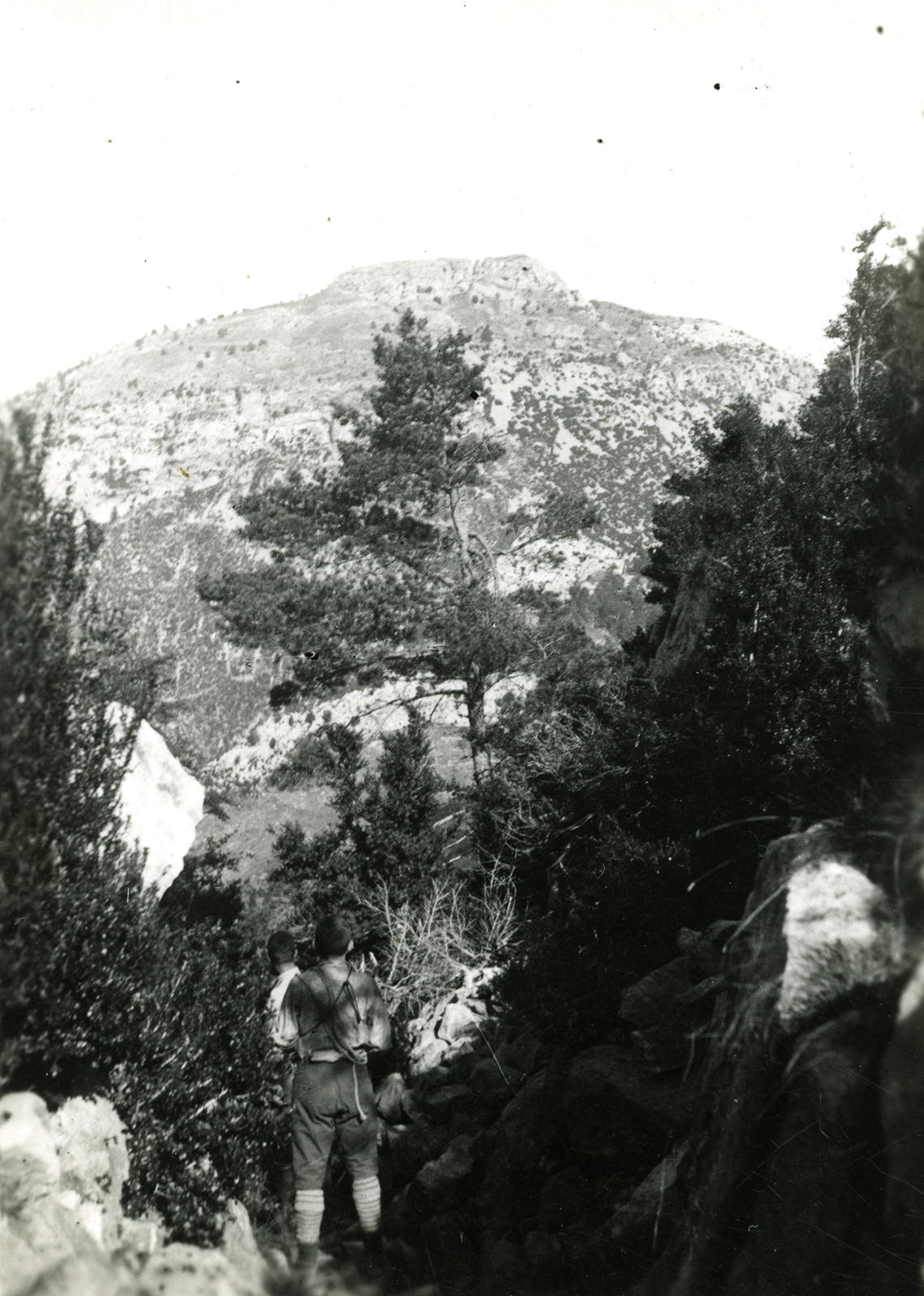 Desconegut, [Excursion to the Bassegoda]