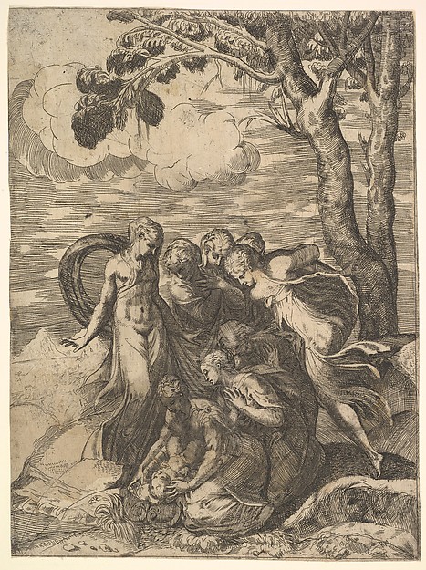 Battista Angolo del Moro, Moses Rescued from the Nile