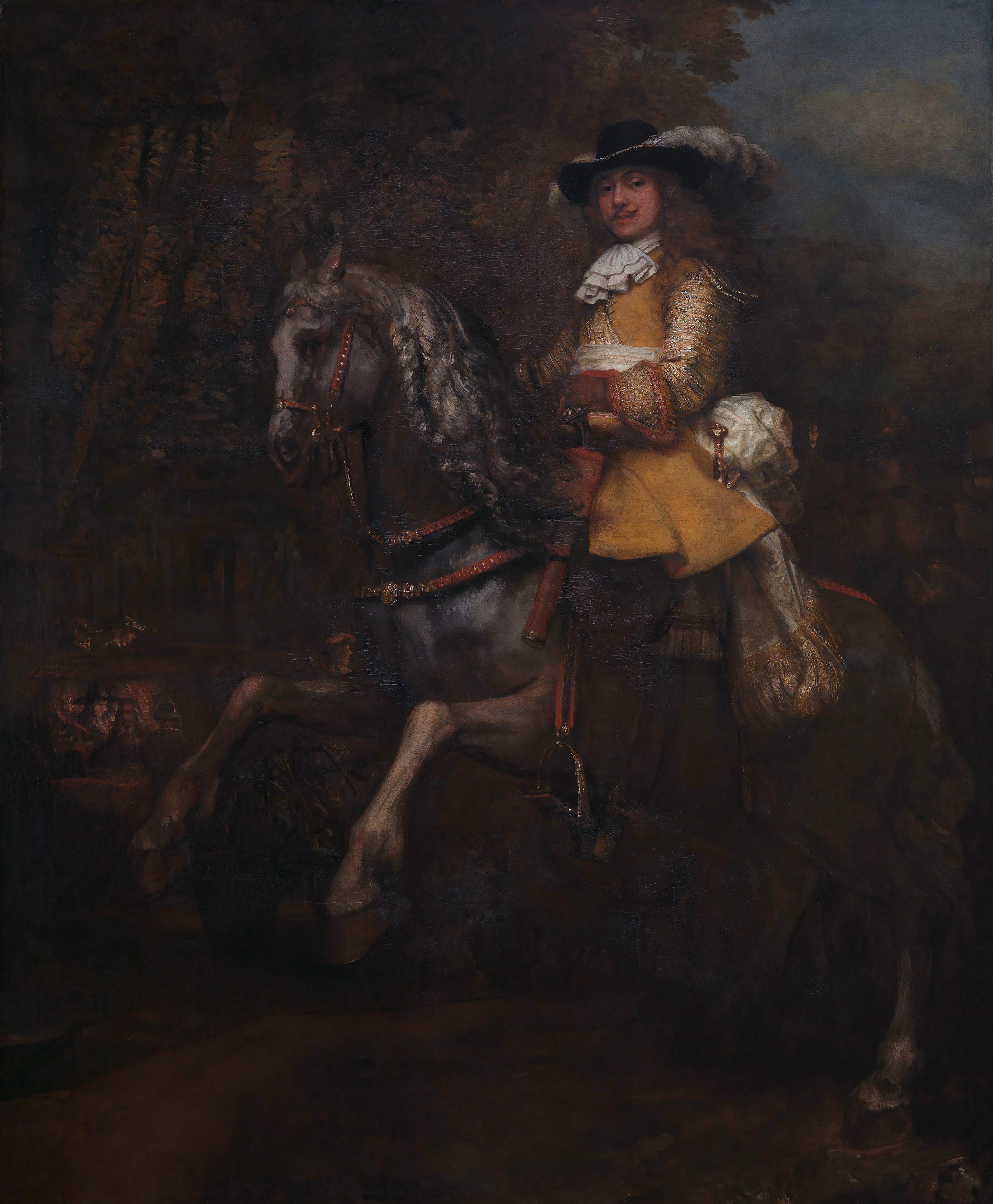 Rembrandt, Frederick Rihel on Horseback