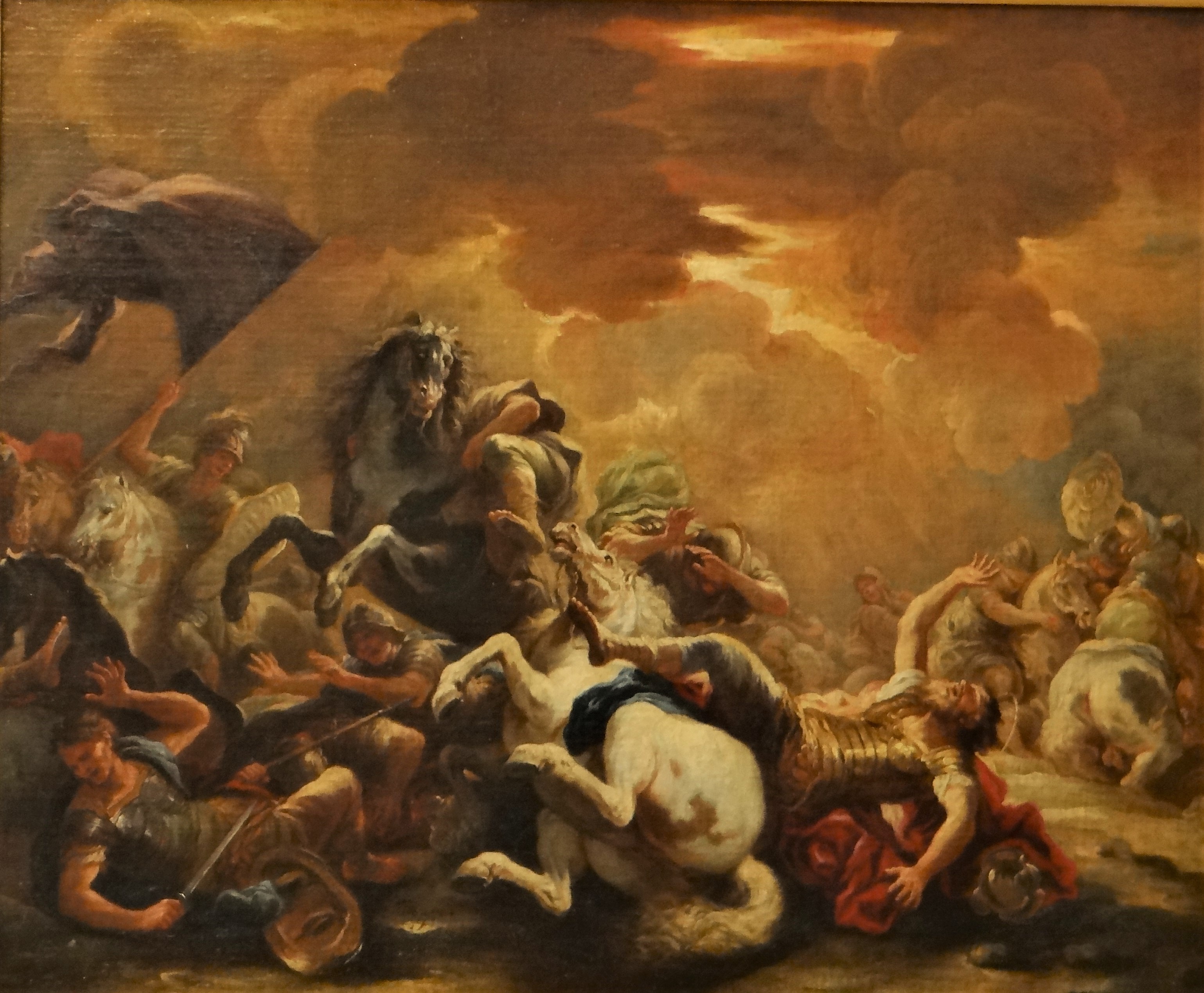 Luca Giordano, La Conversion de saint Paul sur le chemin de Damas