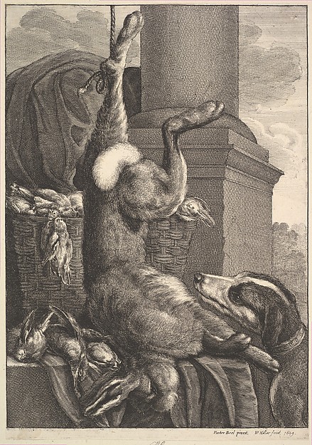 Wenceslaus Hollar, The Dead Hare