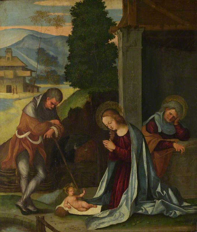 Ludovico Mazzolino, The Nativity