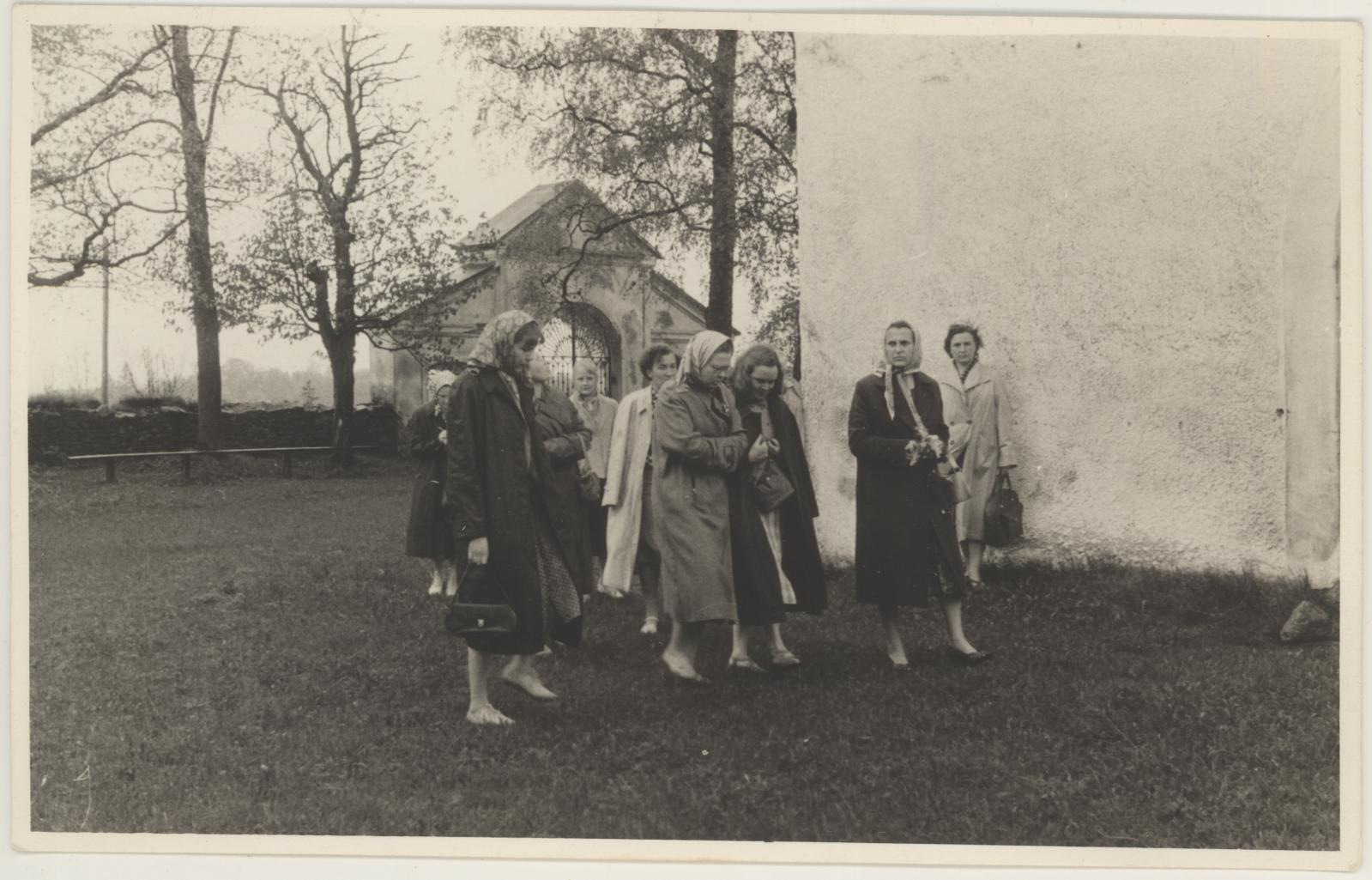 Tuui (kujutatu) Koort, Ekskursioon Loode-Eestisse 28.-30. mail 1958.