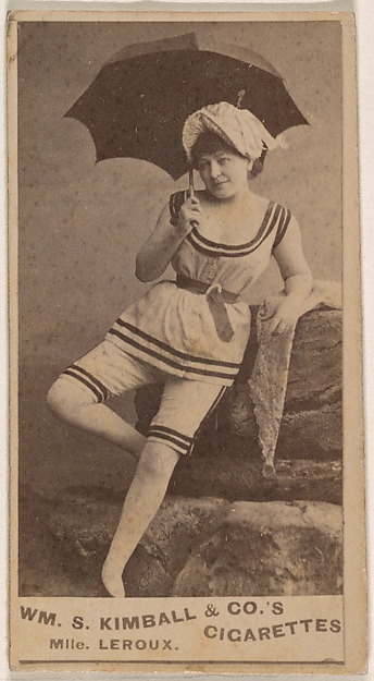 William S. Kimball & Company, Mlle. Leroux, from the Actresses series (N203) issued by Wm. S. Kimball & Co.
