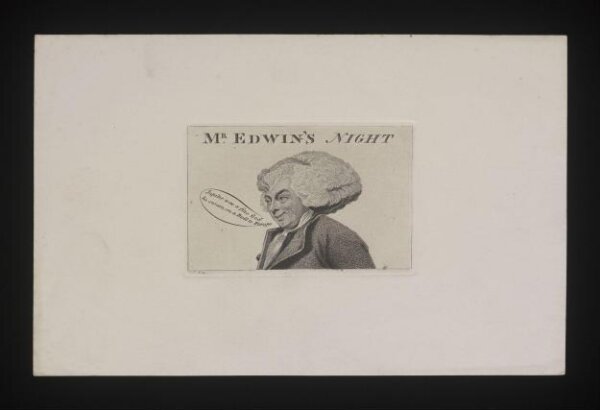 Unknown, Mr Edwin's Night