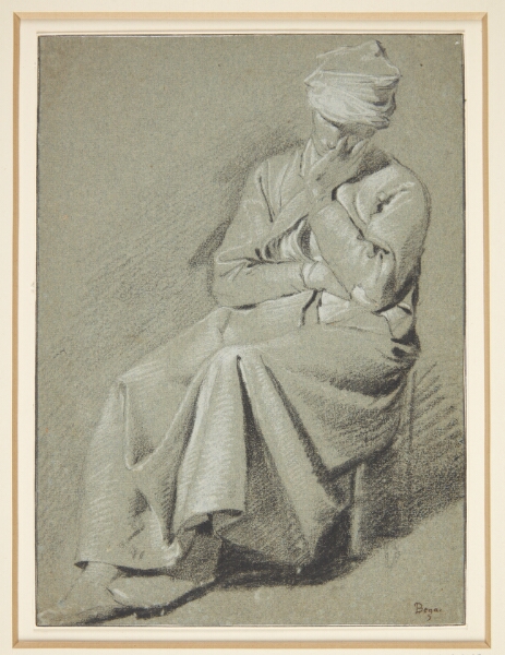 Cornelis Pietersz Bega, Studie af en siddende kvinde