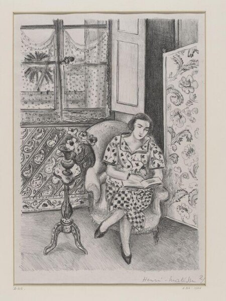 Henri Matisse, La lecture intérieur