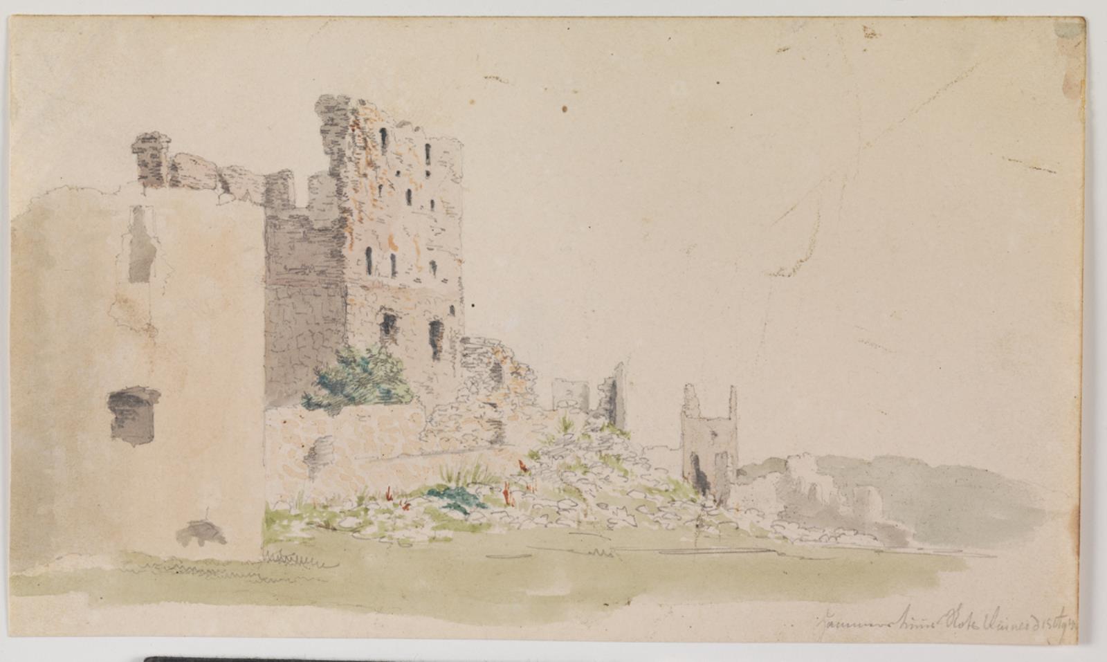 Vilhelm Kyhn, Hammershus. Bornholm
