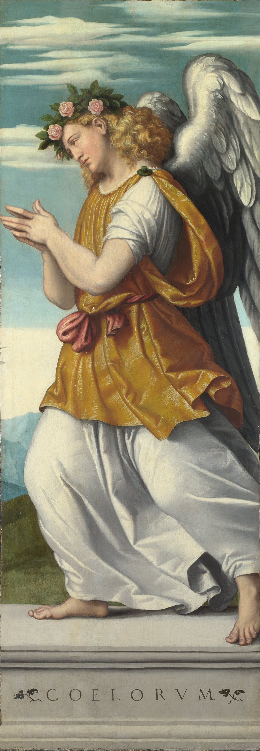 Moretto da Brescia, An Adoring Angel