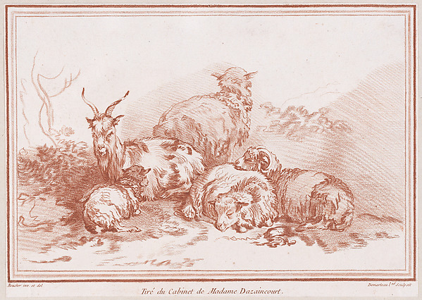 Gilles Demarteau, Une chèvre et quatre moutons