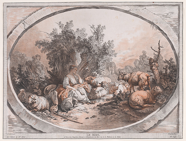 Gilles Demarteau, The Four Times of Day: Le Midi