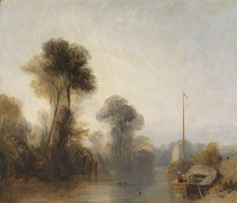 Richard Parkes Bonington, On the Seine – Morning