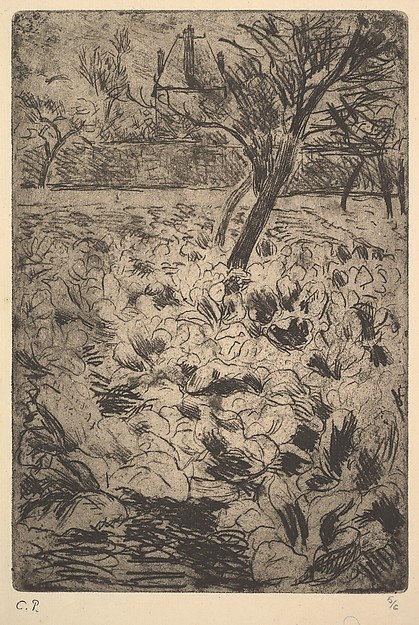 Camille Pissarro, The Cabbage Field
