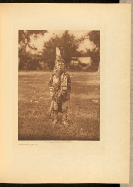 Edward S. Curtis, A Wichita Dancer