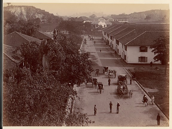 Unknown, View of the Main Road, Singapore