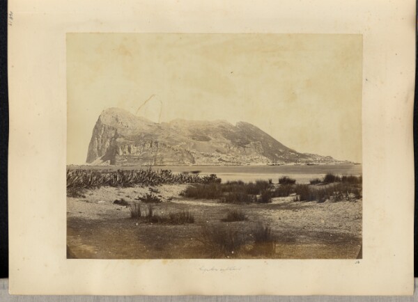 Unknown, [View of the Strait of Gibraltar]