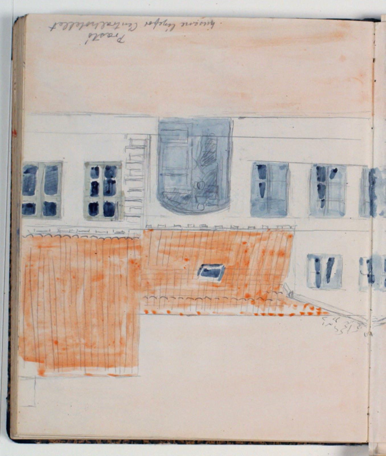 Niels Larsen Stevns, Studie af bygninger