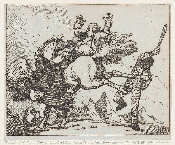 Thomas Rowlandson, Pro-OEmium to "Ode Upon Ode"