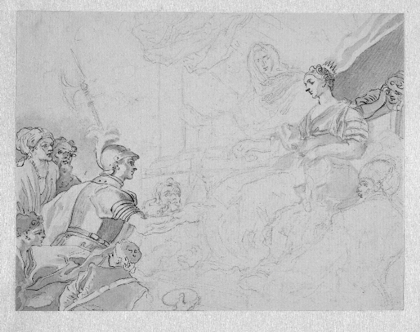 Francesco Solimena, Sophonisba modtager giften fra Massinissas budbringer