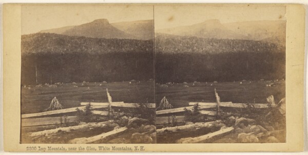 Edward Bierstadt, Imp Mountain, near the Glen, White Mountains, N.H.