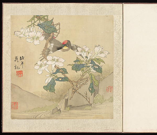 Ren Yi (Ren Bonian), Flowers and Birds