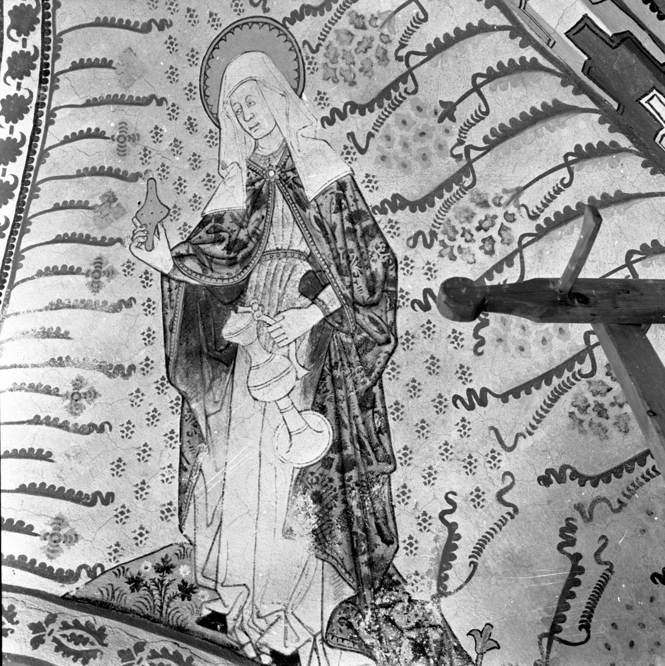 Iwar Anderson, Enånger, gamla kyrkan