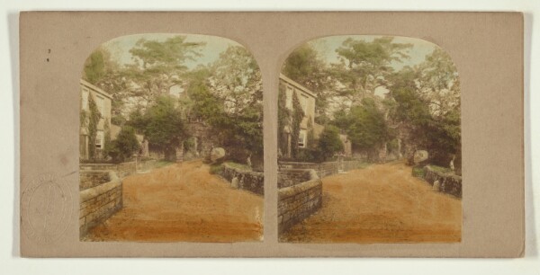 Roger Fenton, Entrance to Bolton Abbey Wood.