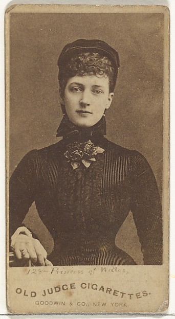 Goodwin & Company, Princess of Wales, from the Actors and Actresses series (N171) for Old Judge Cigarettes