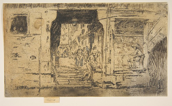 James McNeill Whistler, Fish Shop, Venice