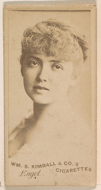 William S. Kimball & Company, Miss Engel, from the Actresses series (N203) issued by Wm. S. Kimball & Co.