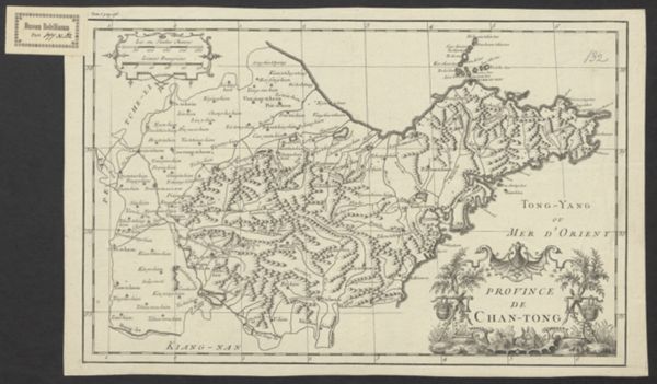 J.-B. (1674-1743) (cartographer) Du Halde, Province de Chan-tong