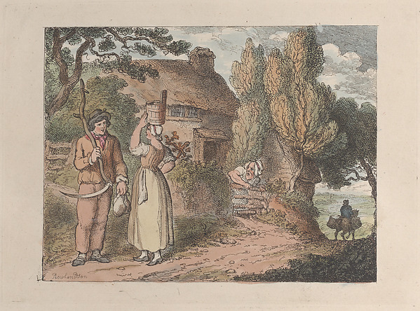 Thomas Rowlandson, Cornwall, An Overlooker
