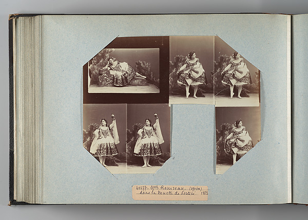 André-Adolphe-Eugène Disdéri, Mlle Rousseau dans la Muette de Portici [?]