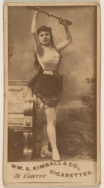 William S. Kimball & Company, Miss Guerre, from the Actresses series (N203) issued by Wm. S. Kimball & Co.