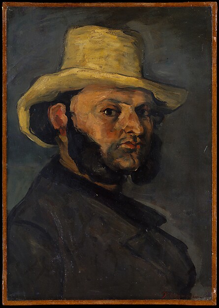 Paul Cézanne, Gustave Boyer (b. 1840) in a Straw Hat