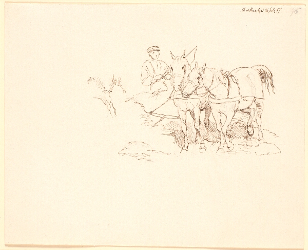 Johan Thomas Lundbye, Ploven vender