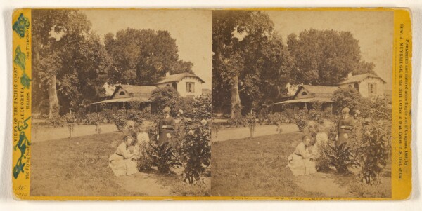 Eadweard J. Muybridge, [Residence of P.F. Davie, Menlo Park]