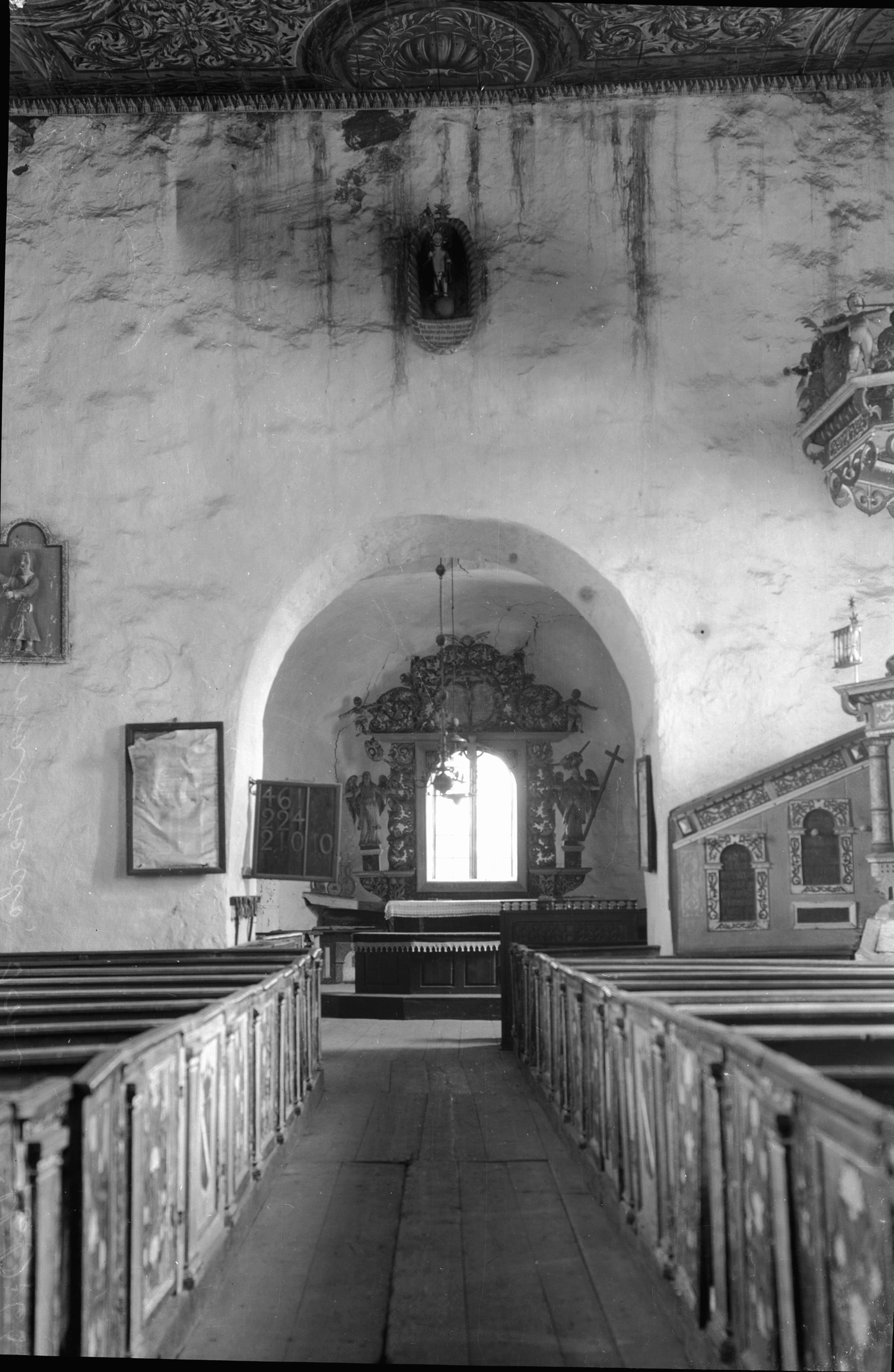 Sven Brandel, Lannaskede kyrka (Lannaskede gamla kyrka