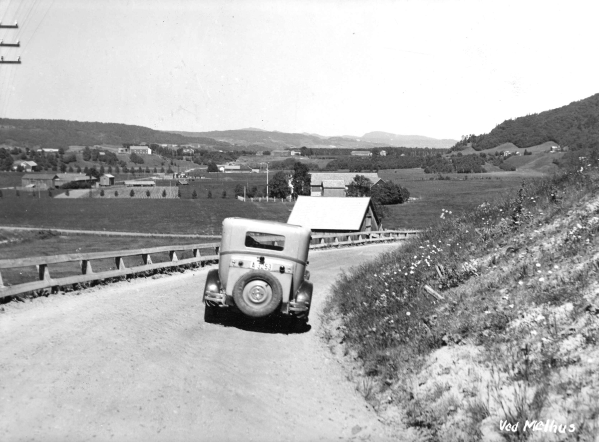 Anders Beer Wilse, Topografi